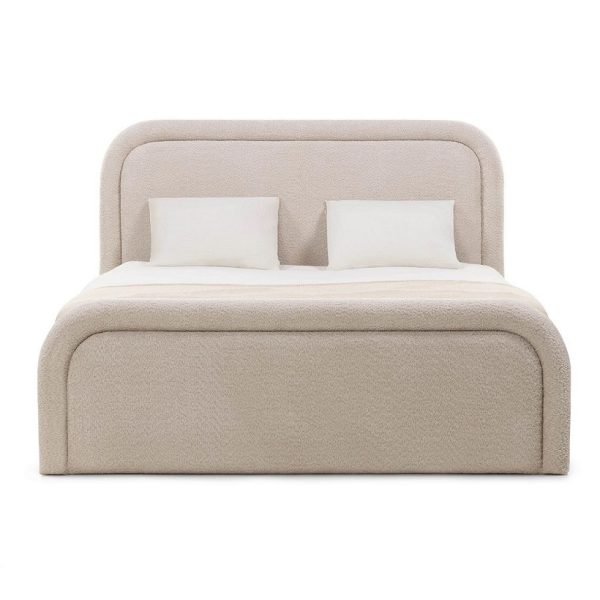 382 -2 High Headboard & Footboard Bed Frame #382 With Gas Lifting Storage