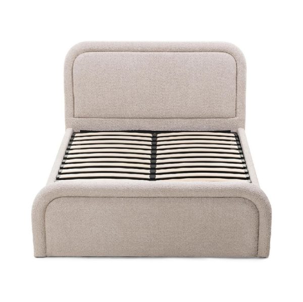 382 -3 High Headboard & Footboard Bed Frame #382 With Gas Lifting Storage