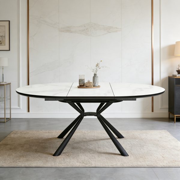 01 Sintered Stone Dining Table #546 Round