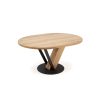 03 Small Size Wood Top Dining Table #573-1 Extendable