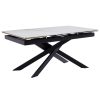 Sintered Stone Expandable Table #1027 White