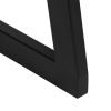 4 Shelves Ladder Bookcase #0263 Wood Metal