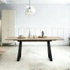 1 Wooden Top Extendable Dining Table #354