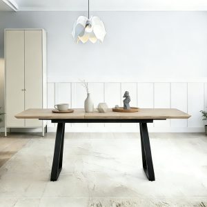1 Wooden Top Extendable Dining Table #354
