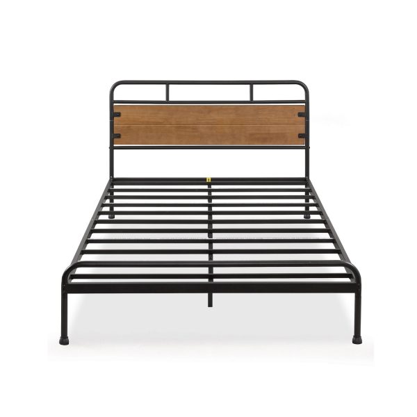 Black Metal & Wood Metal Frame #2025