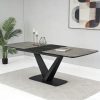 571-2 MDF Extendable Dining Table #571 With Metal legs