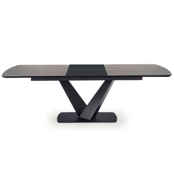 571-3 MDF Extendable Dining Table #571 With Metal legs