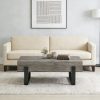 Black Metal Legs Coffee Table #3766