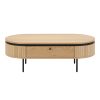 Wooden Coffee Table #3744 With A Drawer