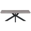 04 Wooden Top Metal Legs Coffee Table #3756