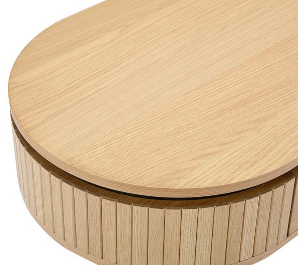 Wooden Coffee Table #3744 With A Drawer
