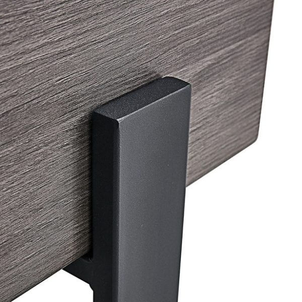 Black Metal Legs Coffee Table #3766